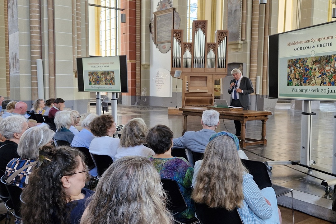 Heiligen en helden op Middeleeuwen Symposium op 12 juni